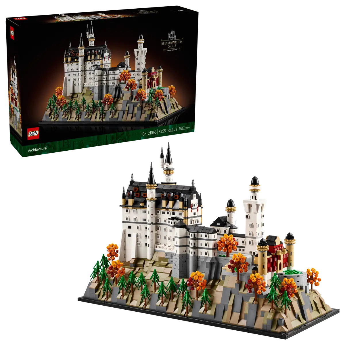 Bauset Schloss Neuschwanstein (21063).