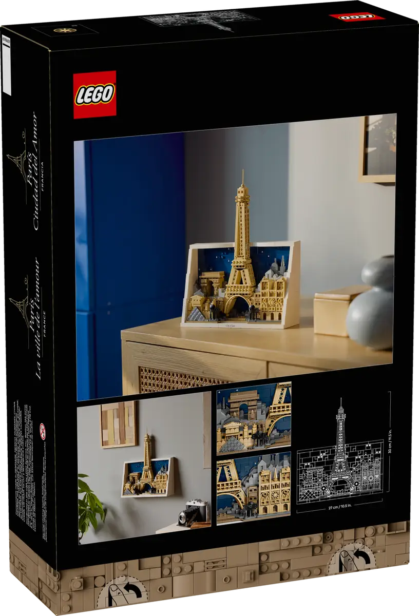 Bauset „Paris – Stadt der Liebe“ (21064).