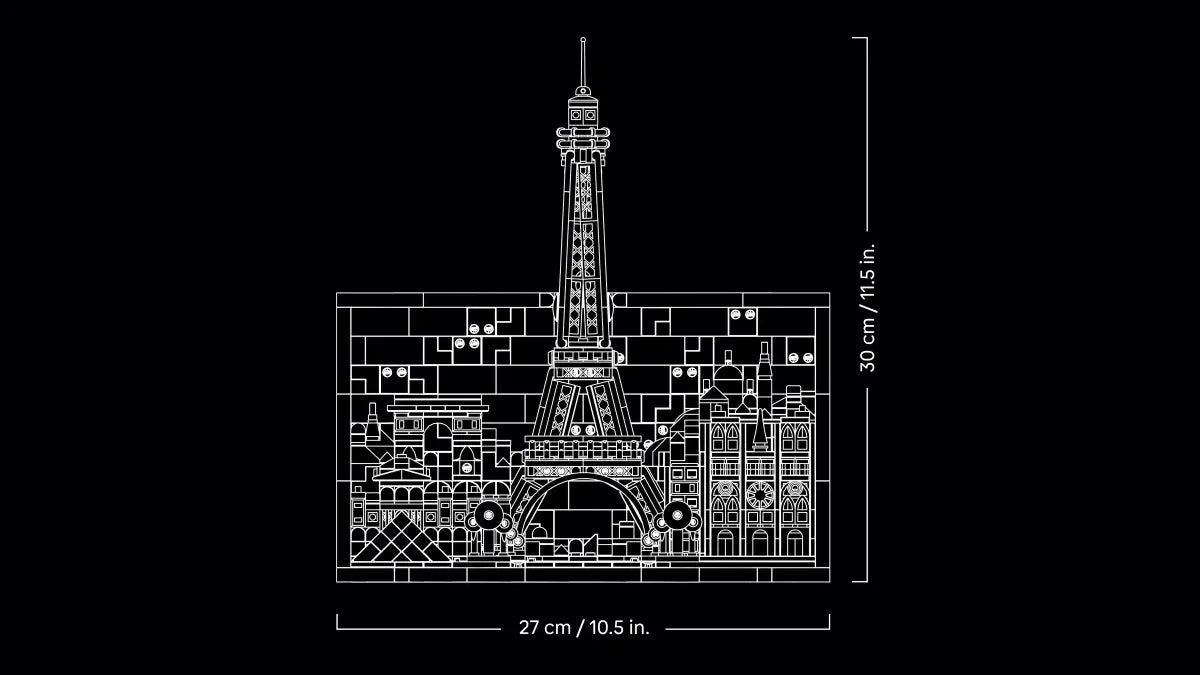Bauset „Paris – Stadt der Liebe“ (21064).