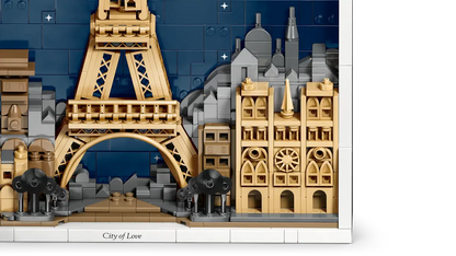 Bauset „Paris – Stadt der Liebe“ (21064).