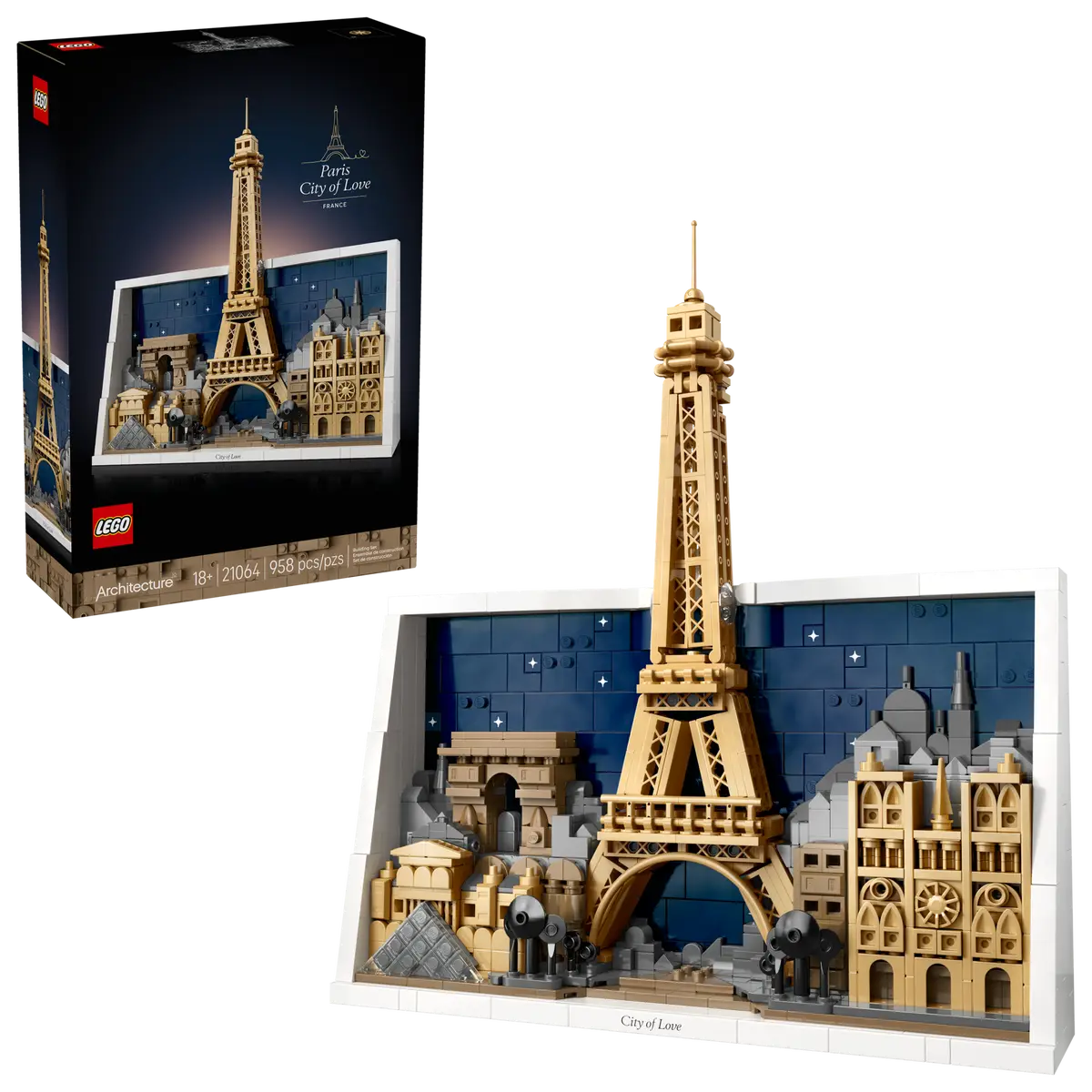 Bauset „Paris – Stadt der Liebe“ (21064).