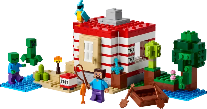 TNT-Haus im Dschungel
