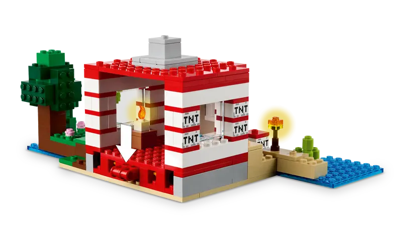 TNT-Haus im Dschungel