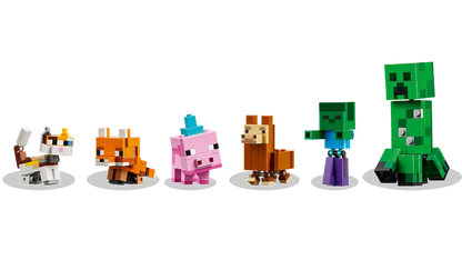 Cochon de fête d'anniversaire Minecraft