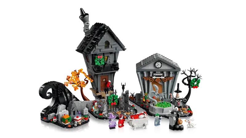 Diorama L'Etrange Noël de Monsieur Jack de Disney Tim Burton (21351)