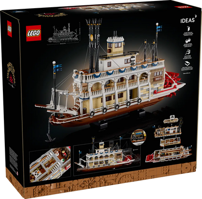 Bateau à vapeur fluvial (21356)