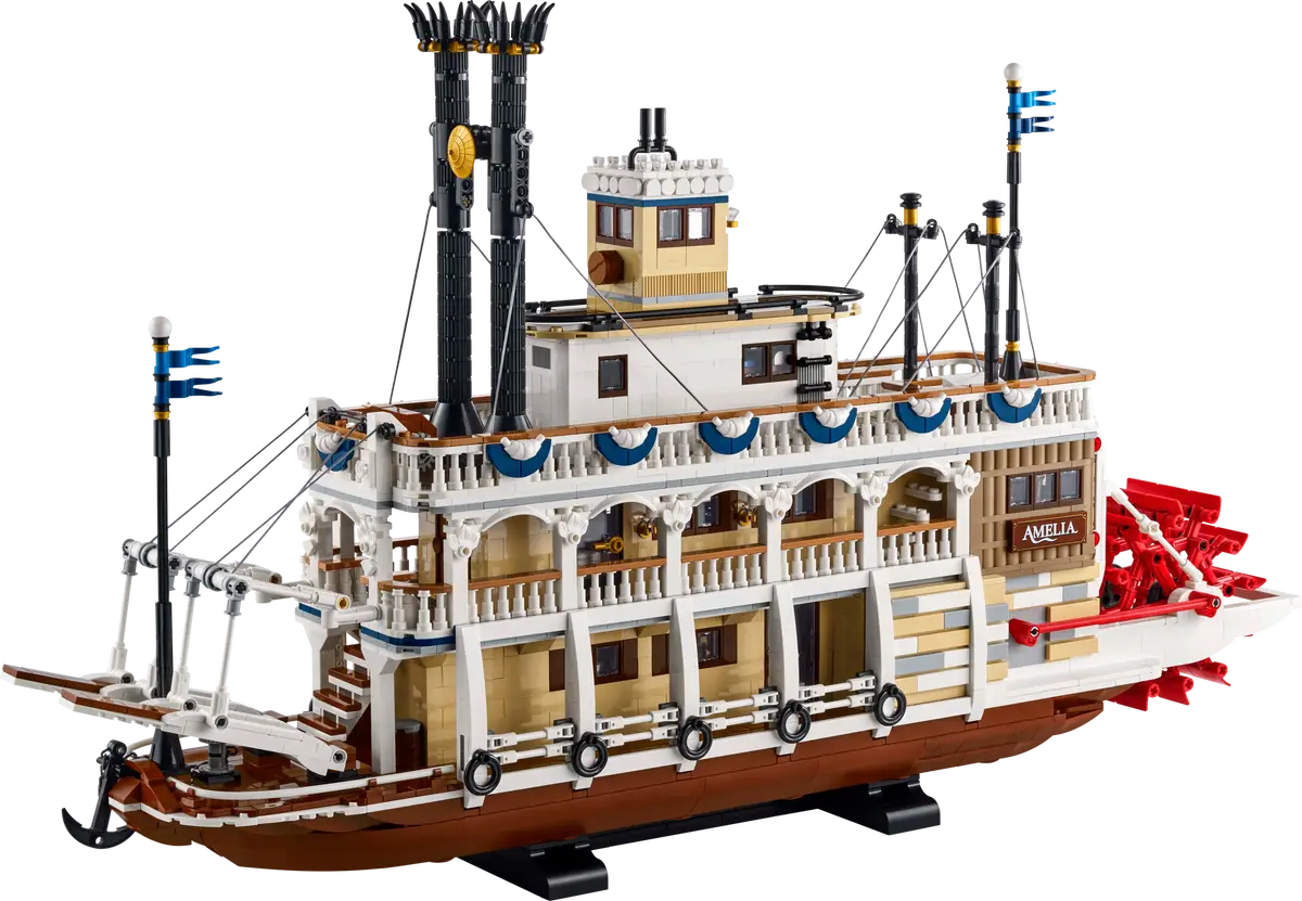 Bateau à vapeur fluvial (21356)