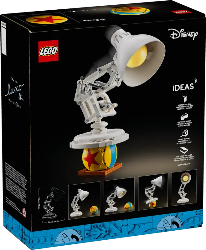 Ideen Disney Pixar Luxo Jr. (21357)
