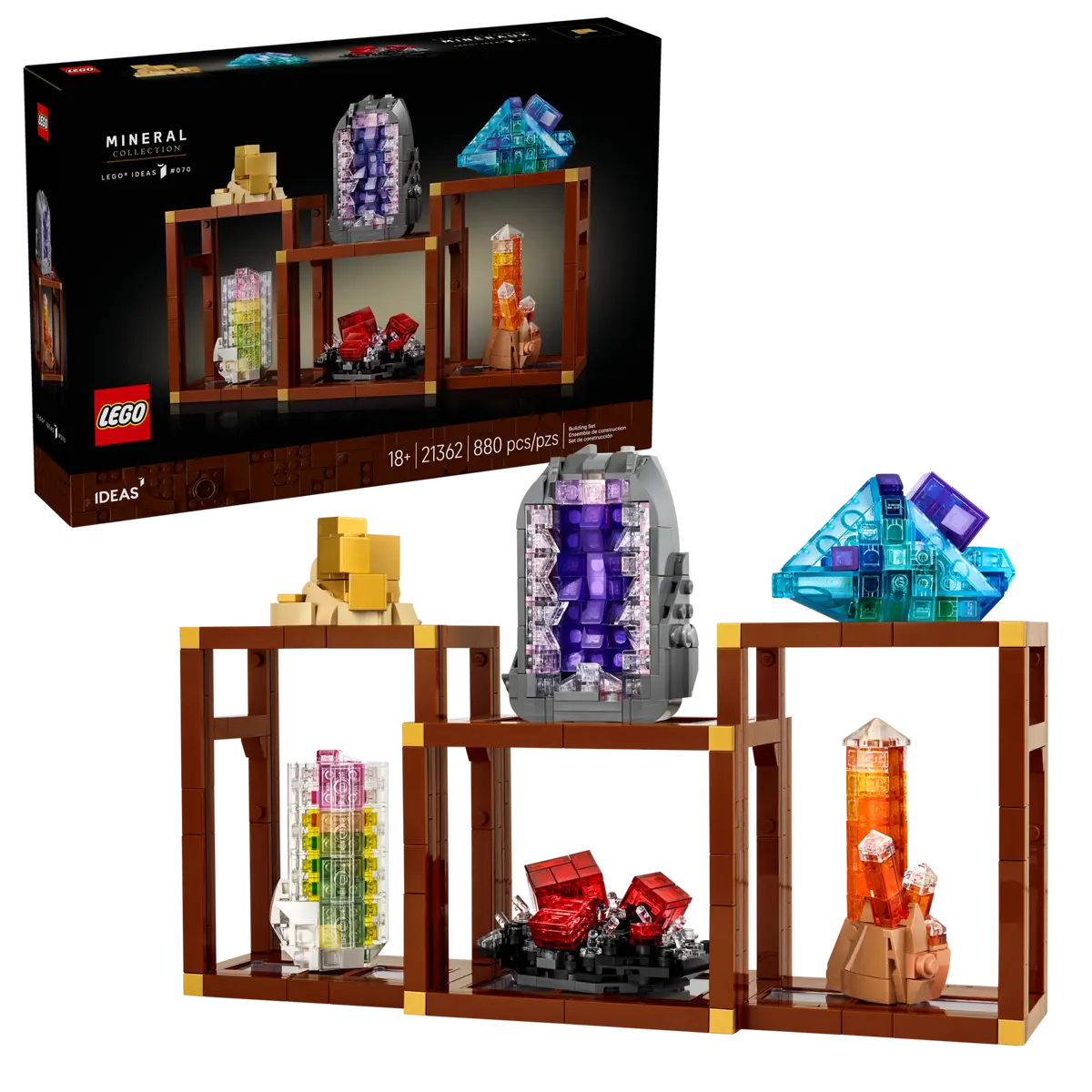 Collection de minéraux (21362)