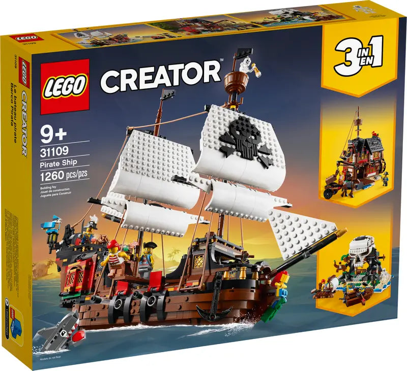 Creator 3-in-1-Piratenschiff (31109)