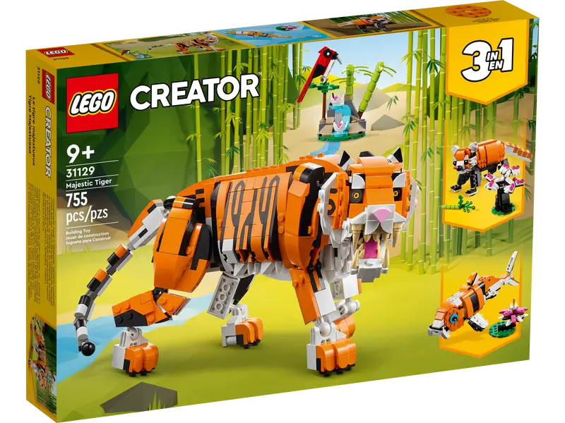 Creator 3-in-1-Majestätischer Tiger (31129)