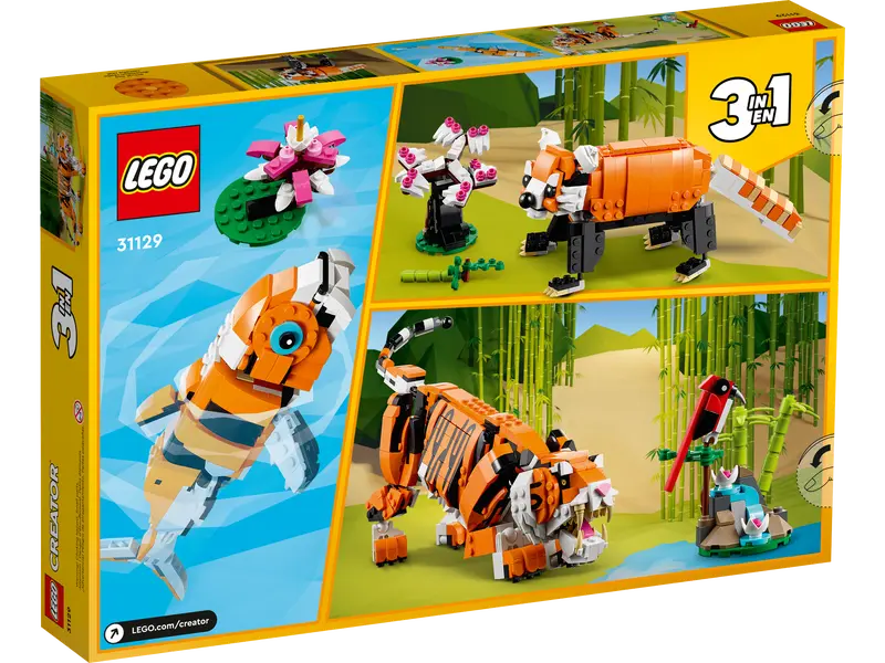 Creator 3-in-1-Majestätischer Tiger (31129)