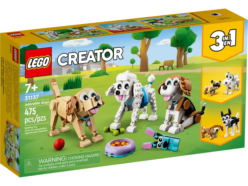 Creator 3-in-1 entzückende Hunde (31137)
