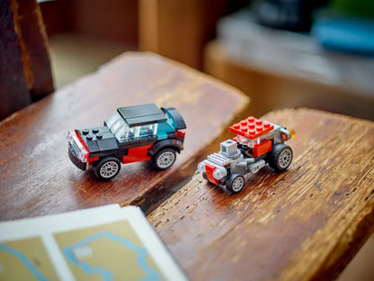 Creator 3-in-1-Pritschenwagen mit Hubschrauber (31146)