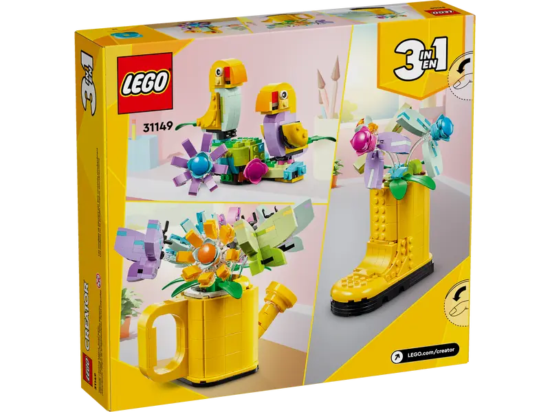 Creator 3-in-1-Blumen in der Gießkanne (31149)