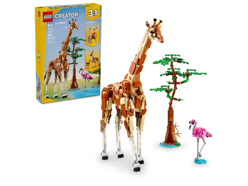 Creator 3-in-1-Wildsafaritiere (31150)