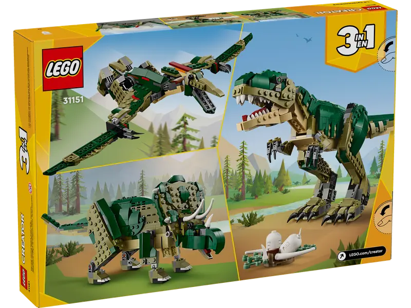 Creatore 3 in 1 T. rex (31151)