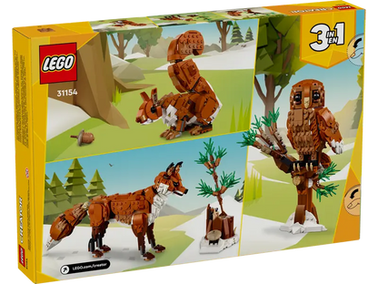 Creator 3-in-1-Waldtiere Rotfuchs (31154)