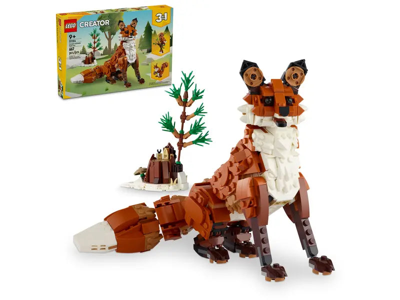 Creator 3-in-1-Waldtiere Rotfuchs (31154)