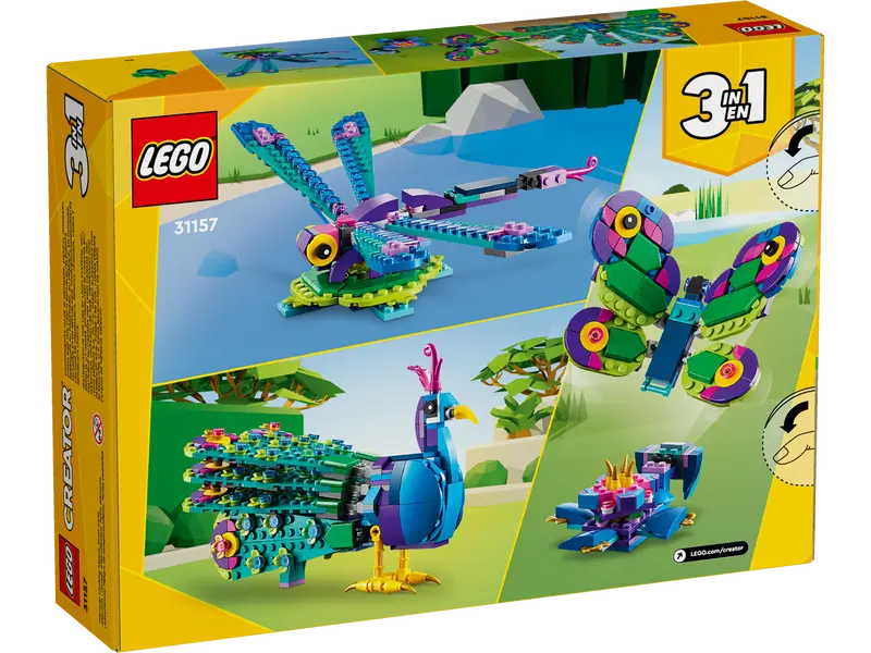 Creator 3-in-1 Exotischer Pfau (31157)