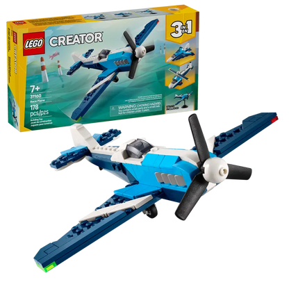 Creator 3-in-1-Rennflugzeug (31160)