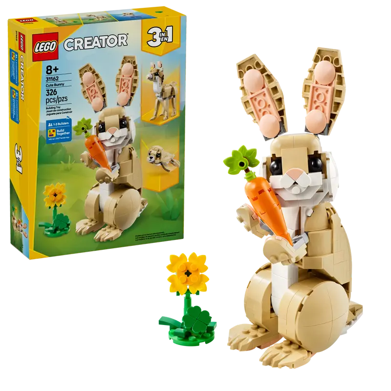 Créateur 3-en-1 Adorable Lapin (31162)