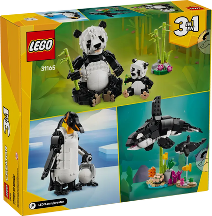 Creator 3-in-1 Wildtiere Panda-Familie (31165)