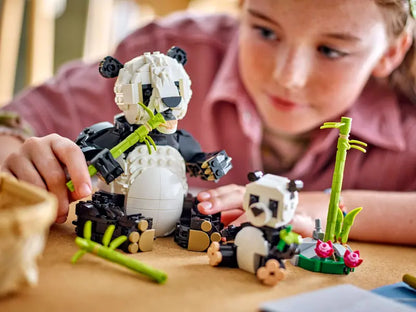 Creator 3-in-1 Wildtiere Panda-Familie (31165)