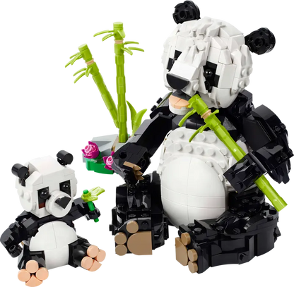 Creator 3-in-1 Wildtiere Panda-Familie (31165)