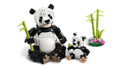 Creator 3-in-1 Wildtiere Panda-Familie (31165)