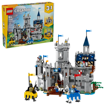 Creator 3in1 Château médiéval et chevaliers à cheval (31168)