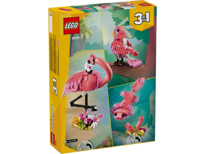 Creator 3-in-1-Wildtiere, rosa Flamingo (31170)