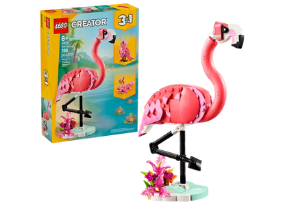 Creator 3-in-1-Wildtiere, rosa Flamingo (31170)