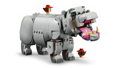 Creator 3in1 Wild Animals Majestic Nashorn mit Vögeln (31171)