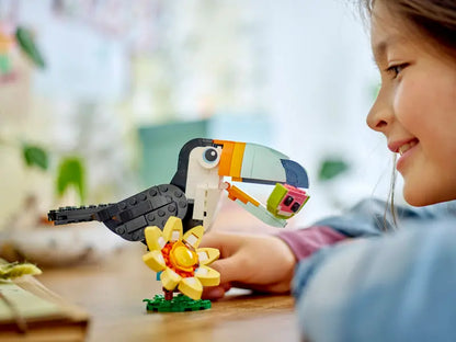 Creator 3-in-1-Wildtiere Tropischer Papagei (31173)