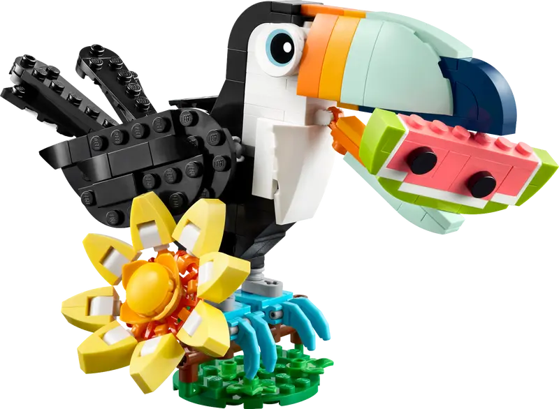 Creator 3-in-1-Wildtiere Tropischer Papagei (31173)