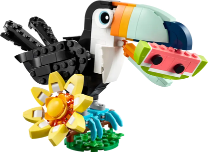 Creator 3-in-1-Wildtiere Tropischer Papagei (31173)