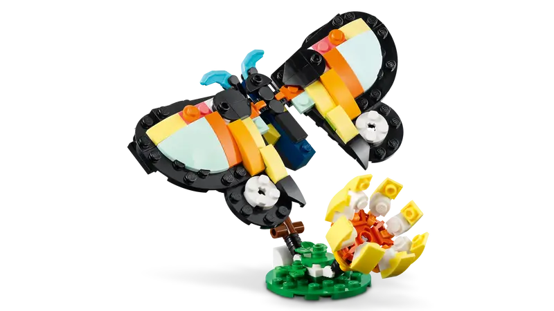 Creator 3-in-1-Wildtiere Tropischer Papagei (31173)