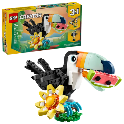 Creator 3-in-1-Wildtiere Tropischer Papagei (31173)