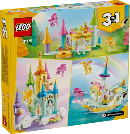 Creator 3-in-1-Schloss mit Einhörnern (31175)
