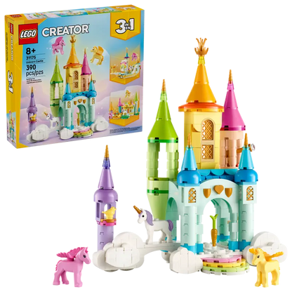 Creator 3-in-1-Schloss mit Einhörnern (31175)