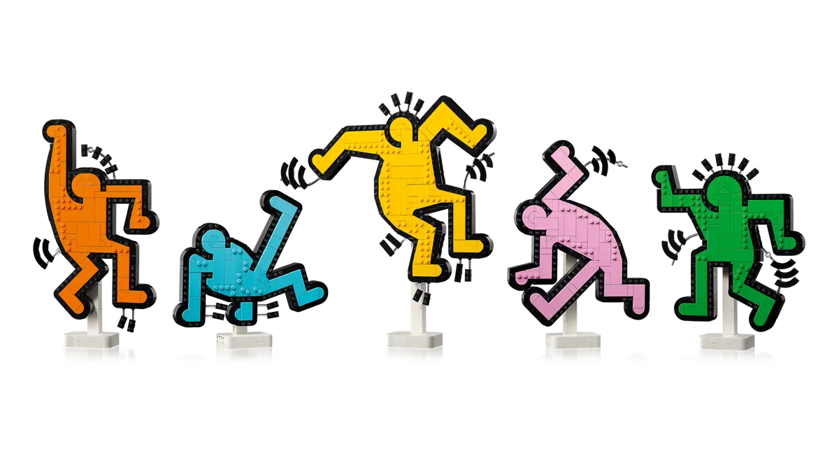 Keith Haring – Tanzende Figuren (31216) Bauset