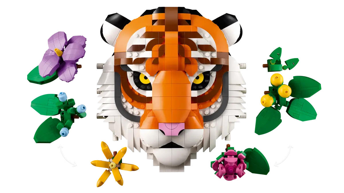 The Fauna Collection – Tiger (31217) Baukasten