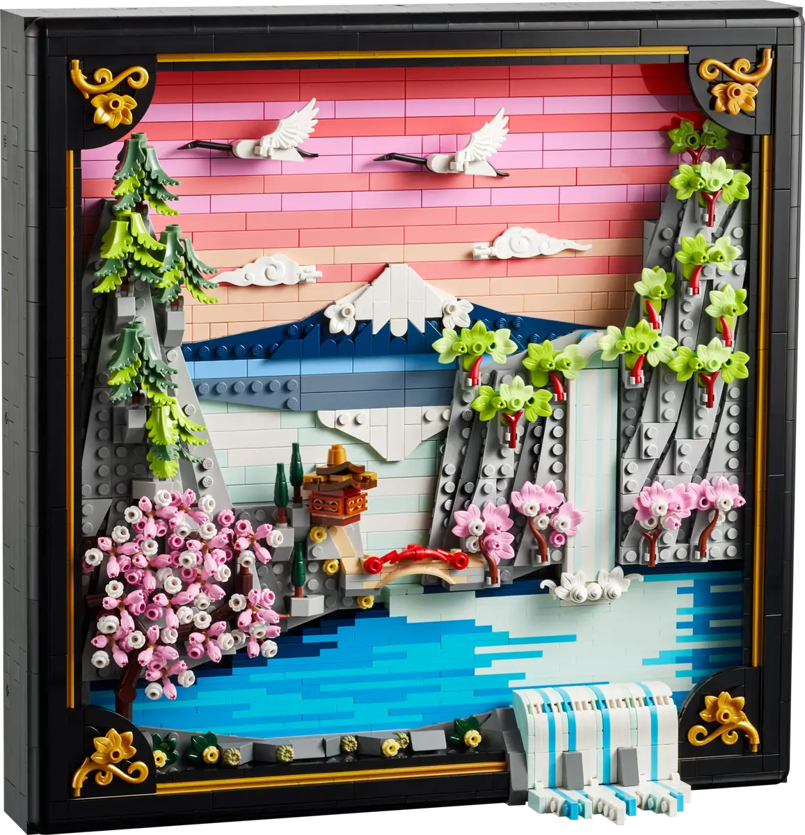 Bauset „Japanische Kirschblütenlandschaft“ (31218).