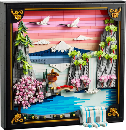 Bauset „Japanische Kirschblütenlandschaft“ (31218).