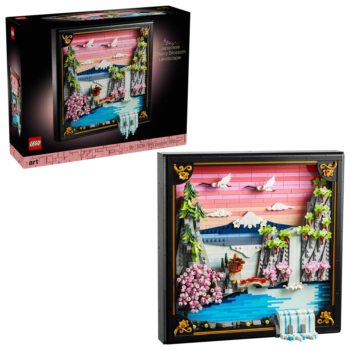 Bauset „Japanische Kirschblütenlandschaft“ (31218).