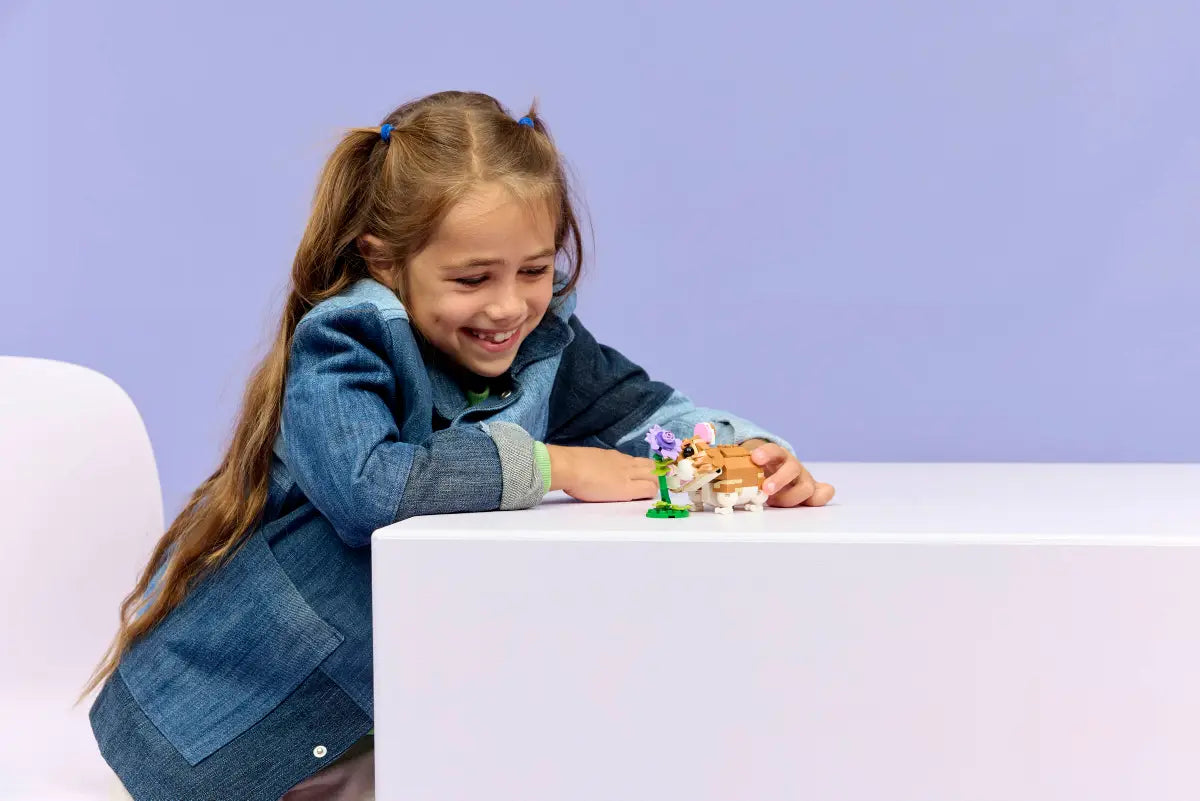 Süßer Hamster mit Blume (31376)