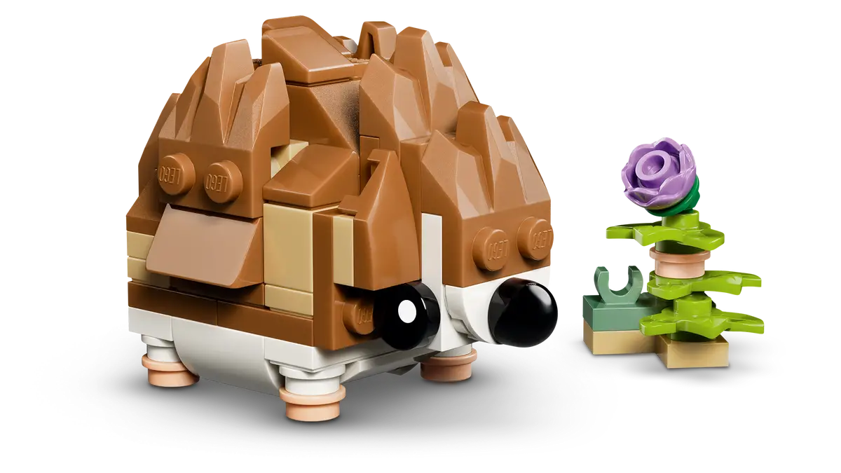 Süßer Hamster mit Blume (31376)