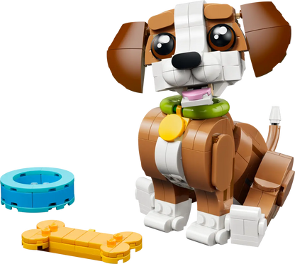 Niedliche Tiere, verspielter Hündchen (31382)