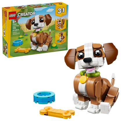 Niedliche Tiere, verspielter Hündchen (31382)
